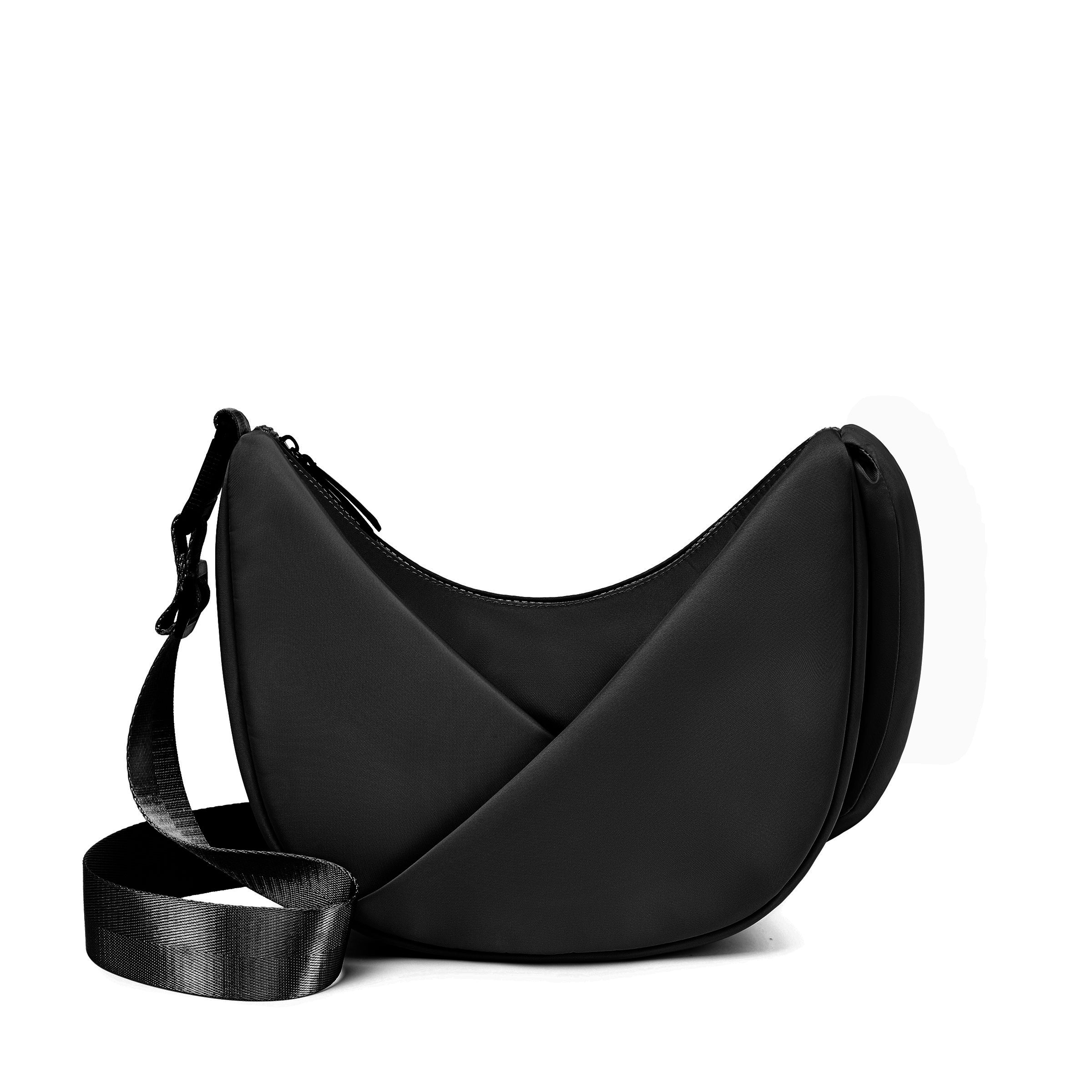 ORIGAMI CONVERTIBLE CRESCENT CROSSBODY