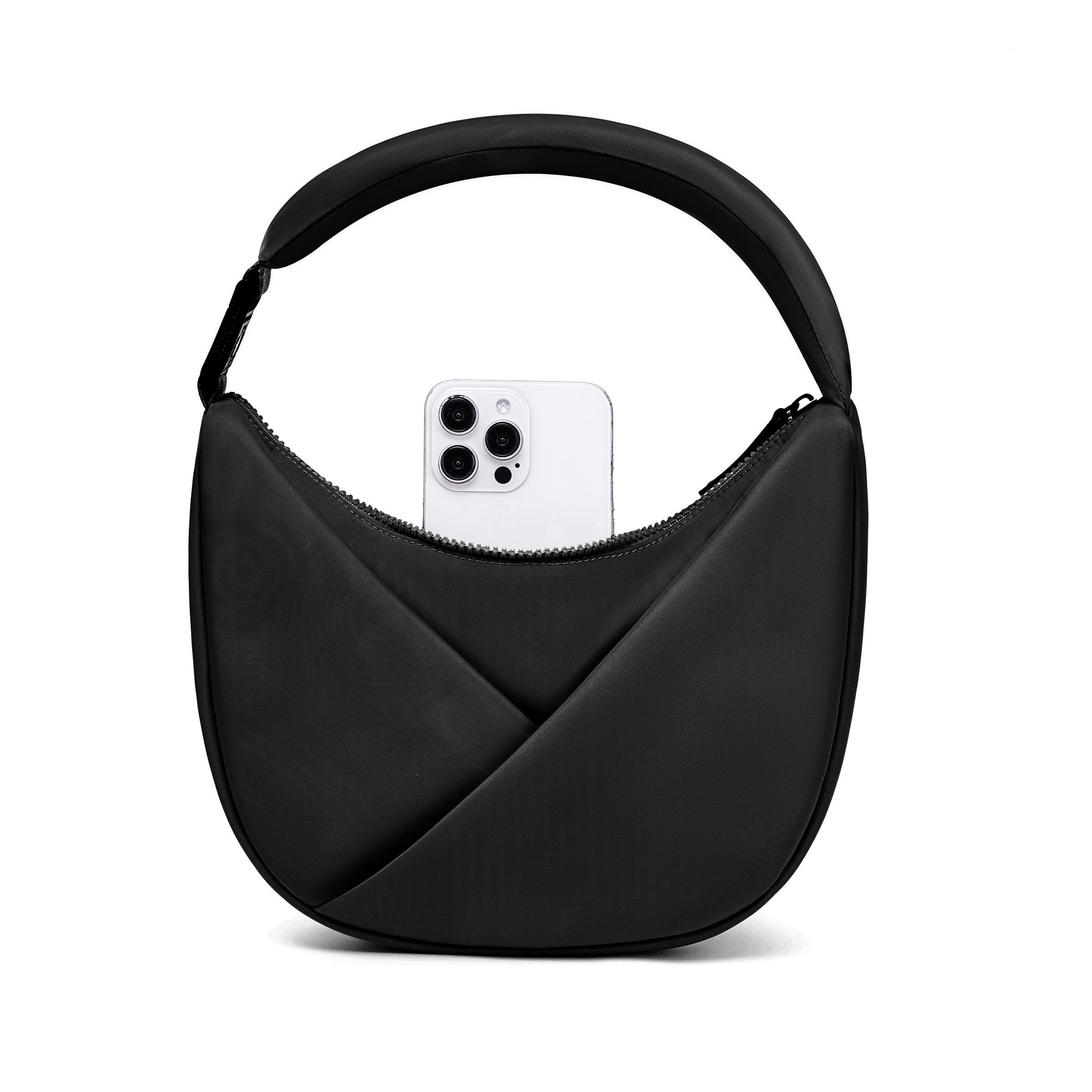 ORIGAMI CONVERTIBLE CRESCENT CROSSBODY