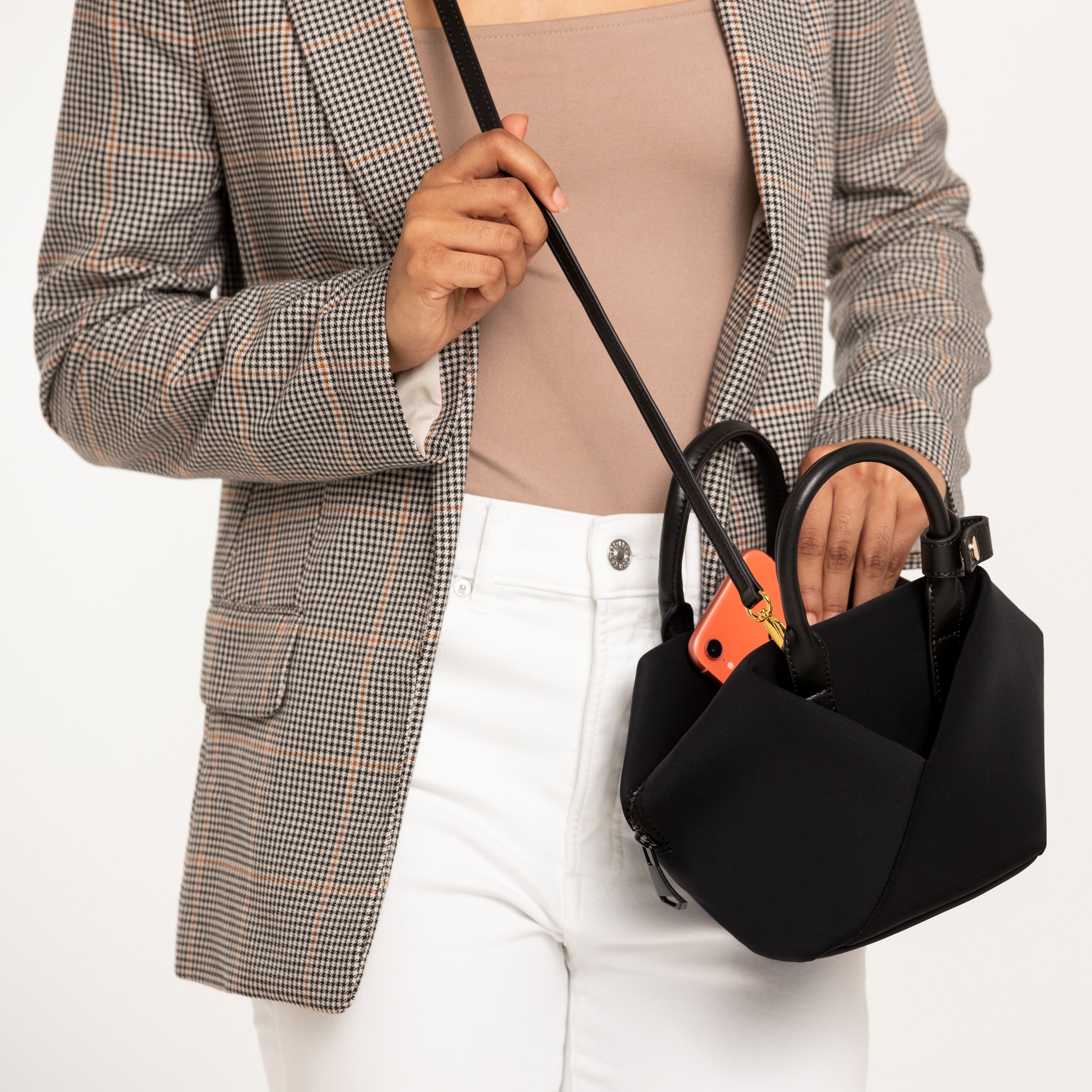 SMALL ORIGAMI CROSSBODY ULTRA MATTE