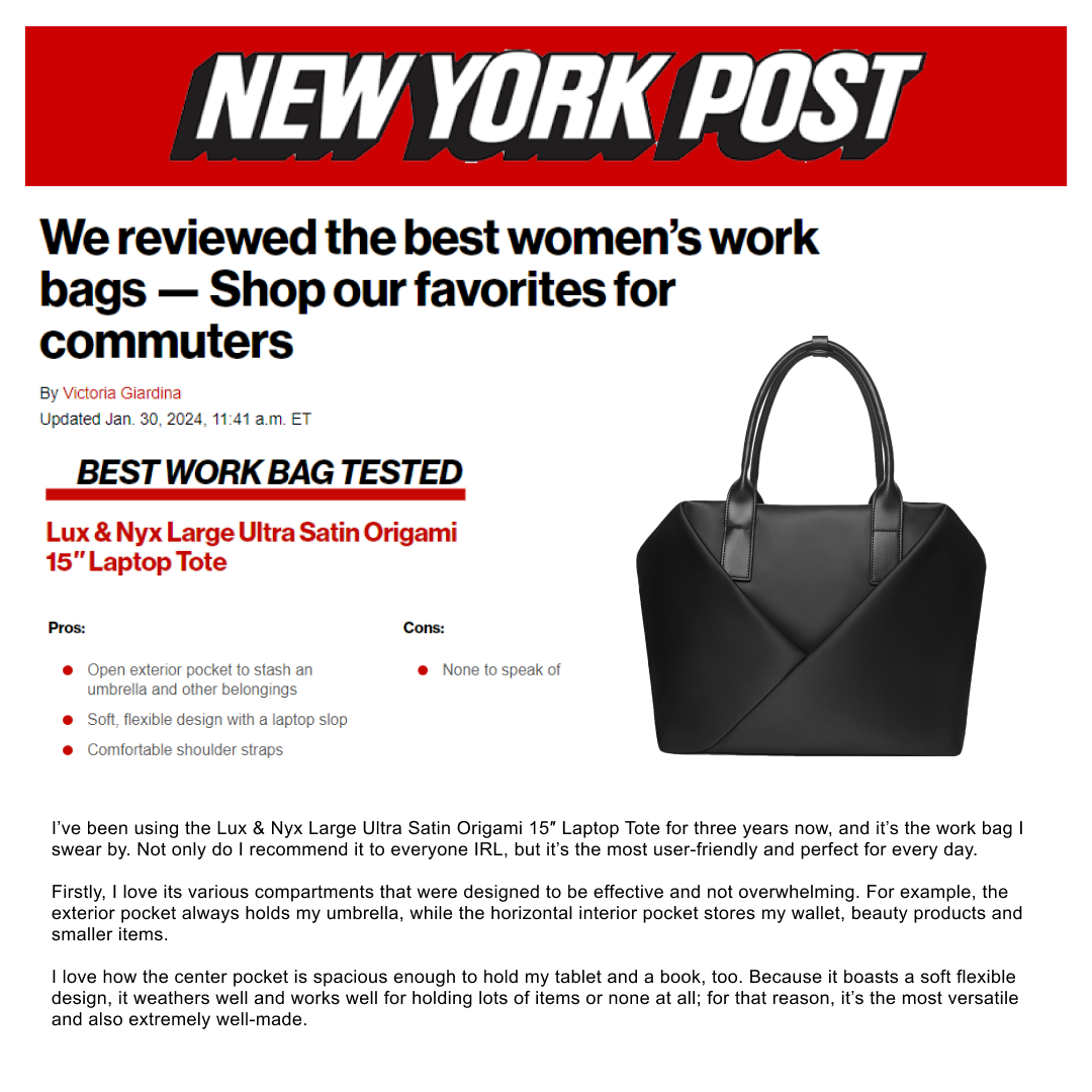 LARGE ORIGAMI TOTE ULTRA MATTE