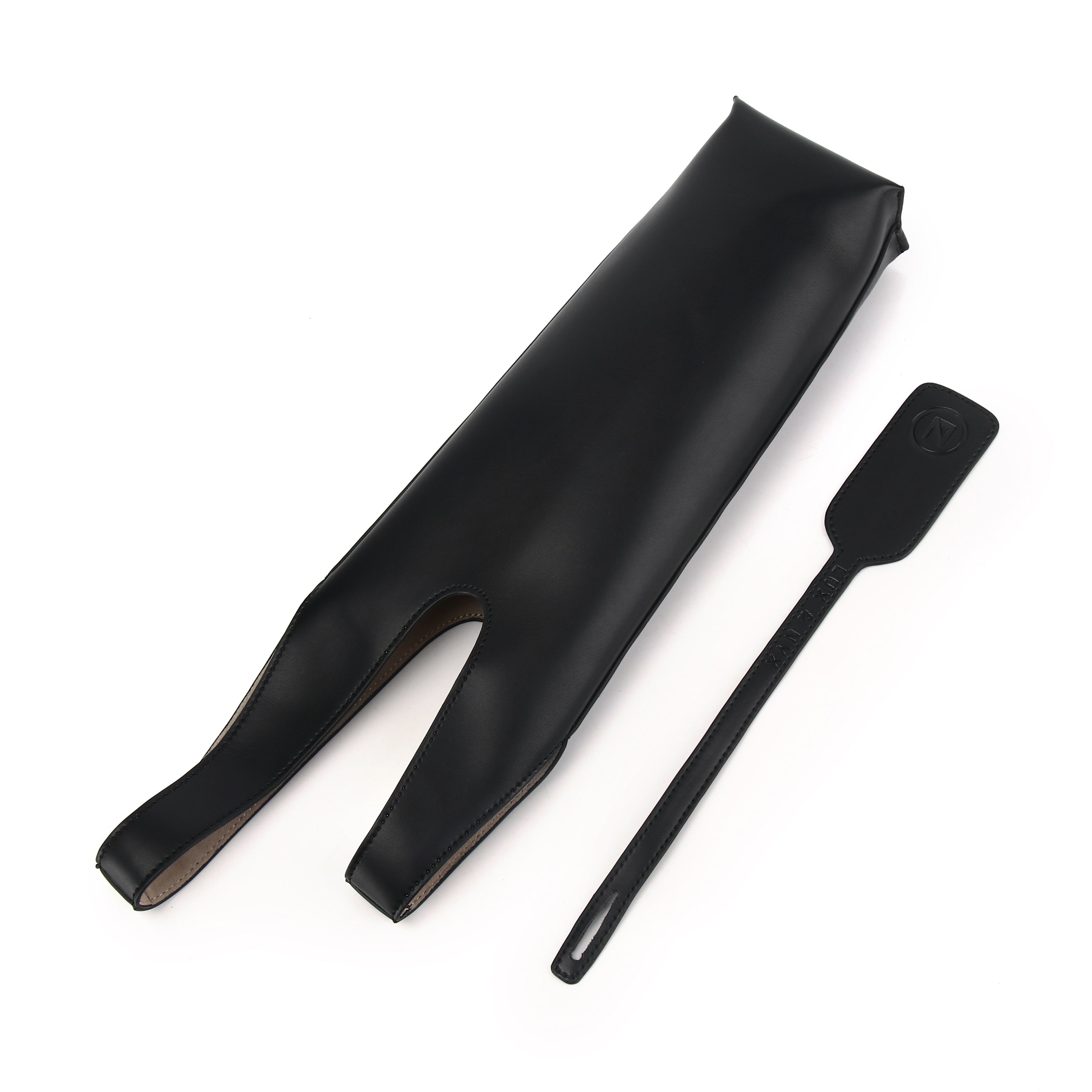 "WINE-DOWN" TOTE (UPCYCLED LEATHER)